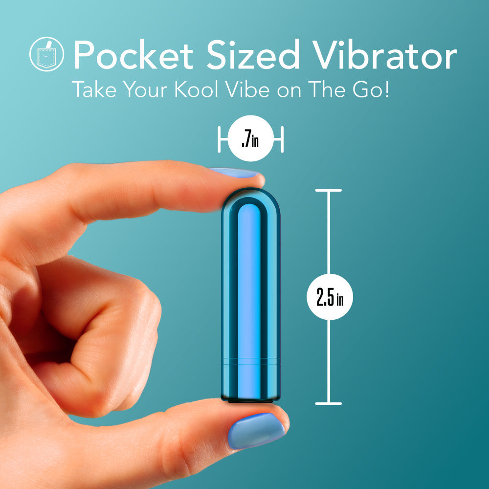 Kool Vibes - Rechargeable Mini Bullet - Blueberry