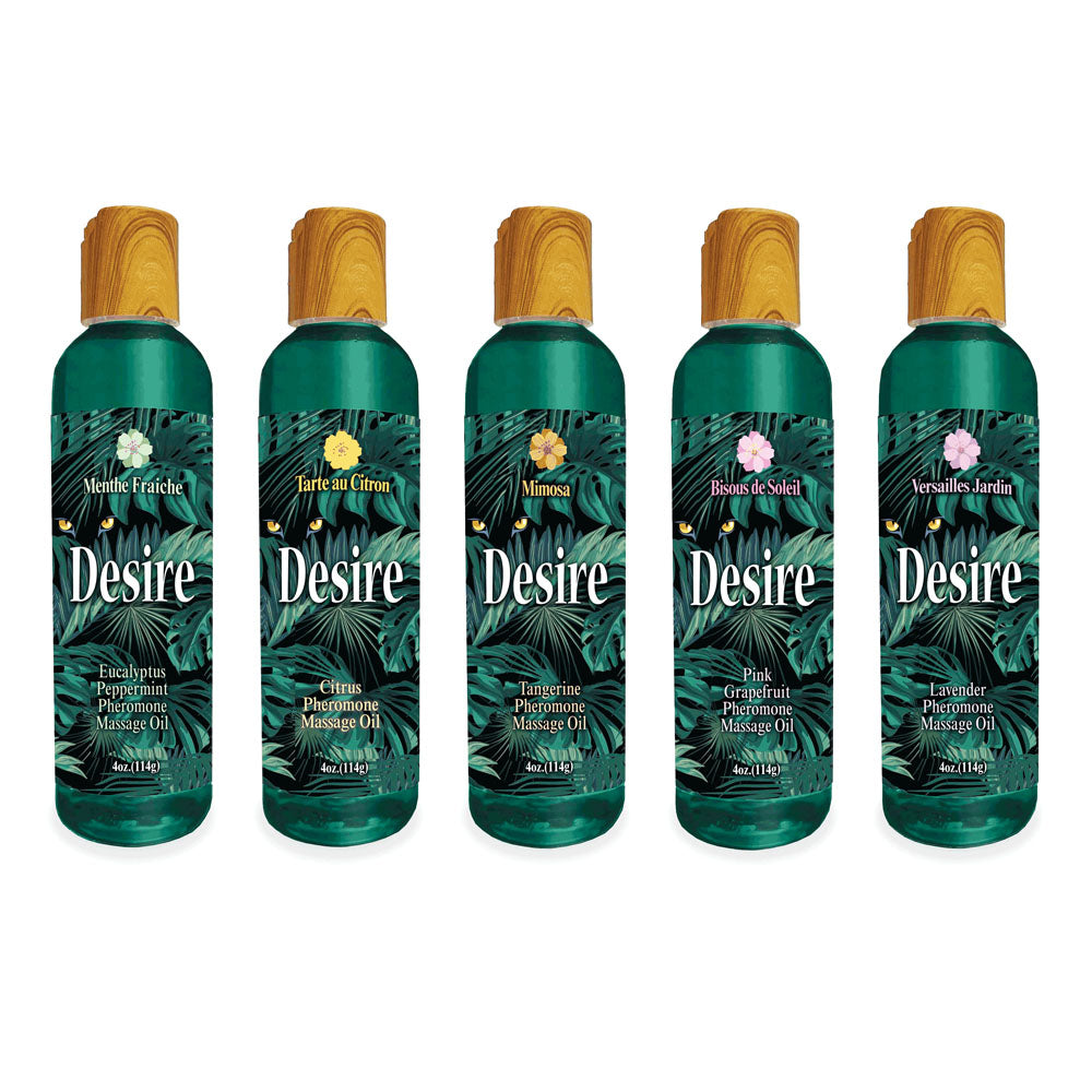 Desire Pheromone Massage Oil - Pink Grapefruit 118ml