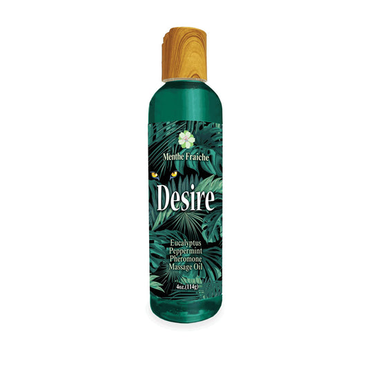 Desire Pheromone Massage Oil - Eucalyptus & Peppermint 118ml