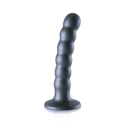 OUCH! Beaded Silicone G-Spot Dildo 5"